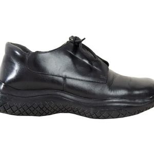 Prada 90s Chunky Vibram Calzature Size 11 Lace up Mens Black Shoes